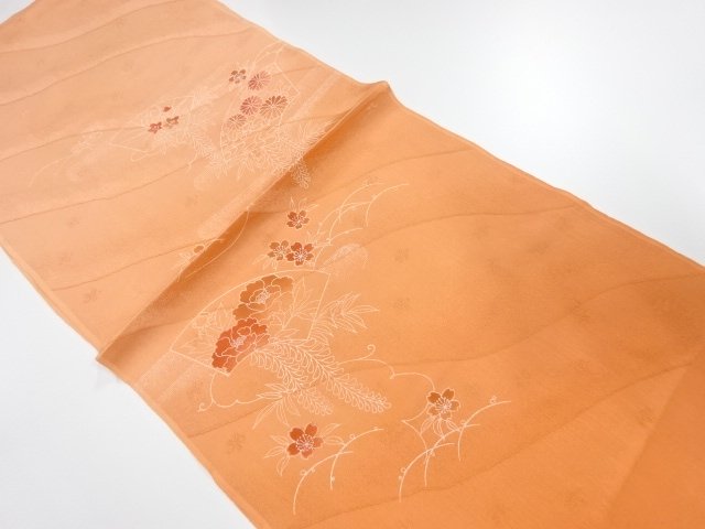 JAPANESE KIMONO / UNUSED OBIAGE